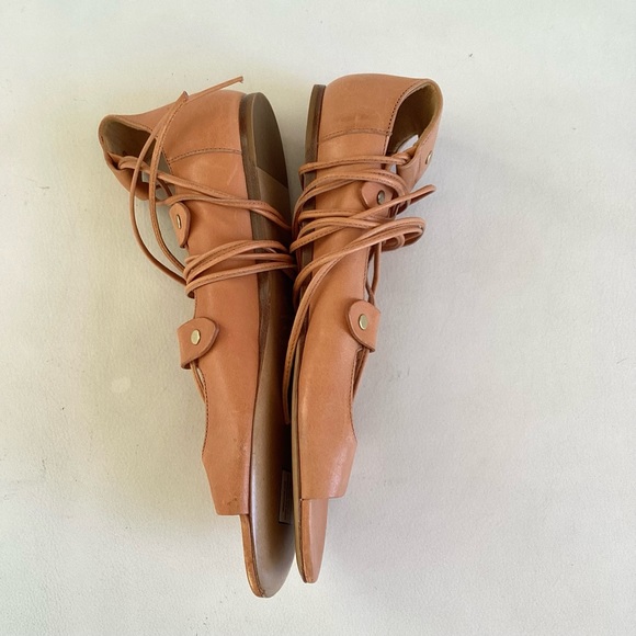 Isabel Marant Alisa Amber Yellow Gladiator Sandal NEW SZ 7 - Picture 8 of 10